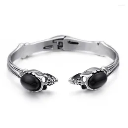 Bangle Featured Fashion Men's Bracelet Titanium Steel Skull Accessories