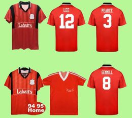 Pearce 79 80 Jersey de futebol Floresta 1994 Collymore Haaland Retro 94 95 Gemmill Bohinen Roy Stuart Classic Vintage Football camisa