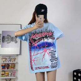 Mens T Shirts Summer Neuron Tour Shirt Men Women Short Sleeve T-shirt Oversize Print Tee