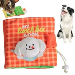 Dog Snuffle Mat Book Pet For Dogs Feeding Mats Puppy Sniffing Pad Cat Doggies Interactive Puzzle Toys pets 231227