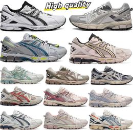 2024 Running Shoes Designer gel kahana8 Low Top Retro Athletic Men Women Trainers Outdoor Sports Sneakers Obsidian Grey Cream Ivy Outdoor Trail Sneakers 6112ess