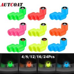 Fluorescent Middle Finger Car Tire Valve Caps Durable Tire Pressure Caps for Most Cars Motorcycles SUV Trucks and Bicycles