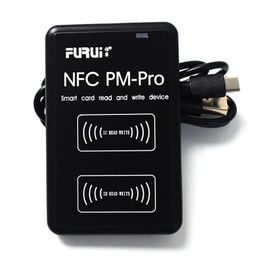 FURUI PM Pro RFID IC ID Copier Duplicator Fob NFC Reader Writer Encrypted Programmer USB UID Copy Card Tag 231226