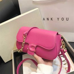 20% OFF Designer bag New Handheld Women's One Shoulder Old Flower Small Square Bag Crossbody Factory Goods Large Capacity Fashion Style