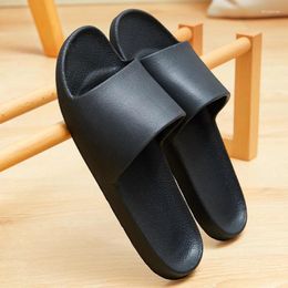 Slippers 2023Slippers Summer Indoor Home Bathroom Bathing Non-slip Simple Soft-soled Plastic Sandals And In 4428