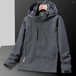 Men's Jackets 2023 Autumn Windbreaker Man Oversize Windshield Jacket Men Spring Coat Mens Camping Male Work Wear Clothes
