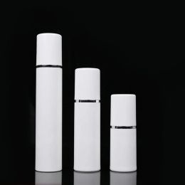 15ml 30ml 50ml High Quality White Airless Pump Bottle Travel Refillable Cosmetic Skin Care Cream Dispenser Lotion Packing Container gf899 ZZ