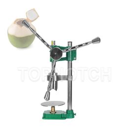 Commercial Fresh Coconut Opening Tool Manual Opener Lid Machine Save Effort Steel Capping Cover Cutter2103215