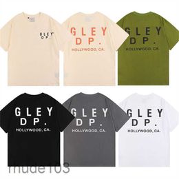 Ss23 Galleryse Depts Shirts Designer Men's t Shirts Galleryes Cottons Tops Man s Casual Shirt Luxurys Clothing Clothes Cotton Shirt European Size S-xl 33YU LE6X KQZI