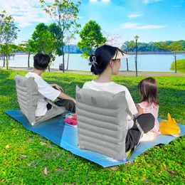 Camp Furniture Inflatable Camping Folding Chair Multi-angle Adjustable Portable Leisure Cushion High-strength Support For Outdoor Picnic