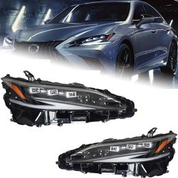 Car Lights For Lexus ES200 20 18-2023 ES300 LED Auto Headlight Assembly Upgrade Dynamic Signal Lamp