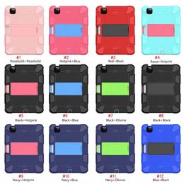 Bags Shockproof Holder Hybrid Armour Tablet Case for IPad 10.2 10.9 9.7 11 AIR 2 4 5 7 Samsung Tab A T307 T290 T510 10.1 8.4