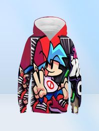 Game Clothing Friday Night Funki Boys Hoodie 3D Childrens Hoodie Autumn Kids Clothes For Teenagers Anime Clothes 22011326237648494