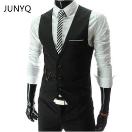 Blazers New Arrival Dress Vests For Men Slim Fit Mens Suit Vest Male Waistcoat Gilet Homme Casual Sleeveless Formal Business Jacket