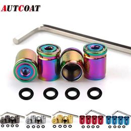 Anti Theft Tire Valve Caps Sport Style Valve Stem Covers Dust Proof Caps for Cars SUVs Bike and Bicycle Trucks Motorcycles