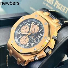 Top Audemar Pigue Apf Factory Swiss Watch Royal Oak Mens Mechanical Wristwatch Offshore Time Code Rose Gold 26470or.oo.a002cr.02 WN-FHTWDHK5