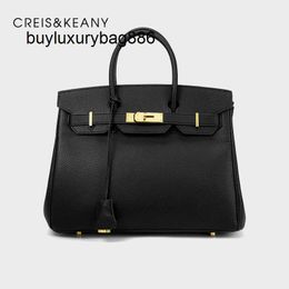 Genuine Leather Handbag 10a Small Women's Bag 2023 Bag Women's Genuine Leather Handheld Crossbody Bag High Commuting Big Bag