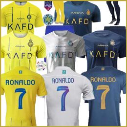 23 24 ronaldo Al Nassr FC soccer CR7 saudi Arabia jerseys home football jersey gonzalo martinez talisca ghislain konan vincent aboubakar men football shirt saudi A 30