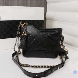 26% OFF Designer bag Boat Small Fragrant Wind Lingge Chain Luxury Wandering Genuine Leather Women's One Shoulder Crossbody Underarm Bag