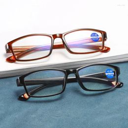 Sunglasses Fashion Reading Glasses TR90 Anti Blue Light For Women Men Computer Eyeglasses Presbyopic Eyewear 1.0-4.0