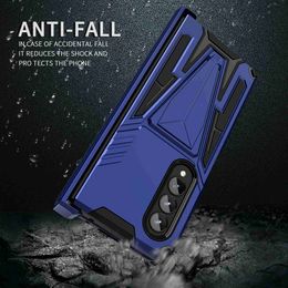 Cell Phone Cases Heavy Duty Protection Fashion Hard Case for Samsung Galaxy Z Fold 4 5G Fold4 Precise Cutout Cell Phone Accessories