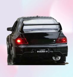 Mitsubishi Lancer alloy racing model evolution IX 9 scale 132 die cast metal car toy car series children039s gifts5594910