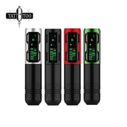 Machine Professinal Wireless Tattoo Hine 1800mah Lithium Battery Strong Motor Rotarytattoo Pen Set for Tattoo Artists