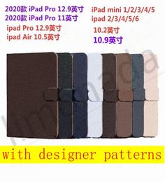 New Designer Print Flower Phone Case for ipad mini 12345 6 for i pad 56 pro 11 2020 102 105 109 129 2020 20162017 cover A012794764