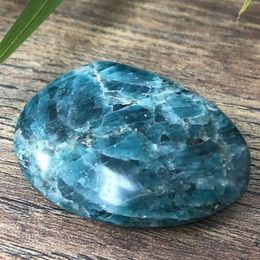 Natural Apatite palm stones and crystals healing quartz minerals massage gemstones for gifts 231227