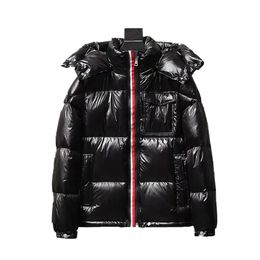 Parkas men women puffer jacket plus size down jacket Topstoney 2023 Glossy Windproof waterproof Commuter warm down Coat Couple Commuter w