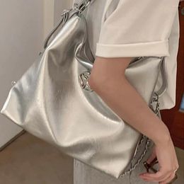 Evening Bags Shoulder Bag PU Tote Simple Solid Colour Handbag Backpack Minority Design Korean Style Dual Purpose Outdoor