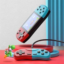 Players G620 Kids Gameing F1 Handheld RedBlue 8 Bit Classic Retro Game Console Support AV Output TV Video Doubles Players for FC Arcade 6