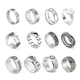 Designer Rings For Men Women Luxury Jewelry 925 Silver Fashion Ring high Quality Letters Birds Wedding Anniversary for women gifts