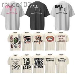 Designer Mens Womens t Shirt Fashion Tops Man Tees Summer Casual Chest Back Letter Graphic Print Applique Shirts Street Short Sleeve Galleries Dept Shirts TCEJ