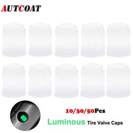 Pcs Luminous Car Tyre Valve Caps Plastic Tyre Air Cap Universal Stem Covers for Cars Bicycles Trucks Motorcycles