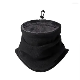 Scarves Soft Polar Fleece Neck Warmer Scarf Fishing Skating Running Sport Face Mask Camping Hiking Hat Warm Cycling Headwear