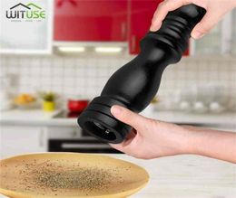 5quot 8quot 10quotKitchen Handheld Grinder salt Mill Coarse Adjustment For Pepper Grinders Spice Manual Food Wooden Tools Ki1278680