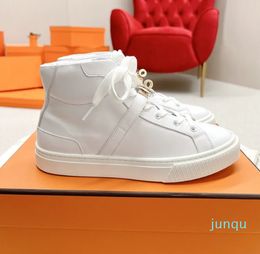 Top Daydream Casual Shoes Sports Shoes Fashion Designer White Rubber Glossy Pvd Buckle Suede Leather High Top Lace Up Sneakers