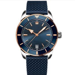 Luxury mens watch Ocean 44MM Mens Mesh stainless steel strap watches high quality movement watches Luminous Wristwatches Montre de luxe watches for men orologio