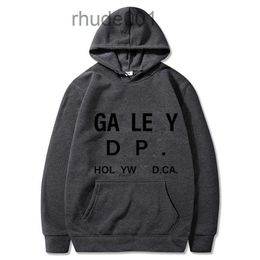 Galleryes Dept Men Hoodie Women Designer Hoodies High Quality Letter Print Clothing Sweatshirt Sweater Long Sleeved Pullover DEMU 89FT NWTT