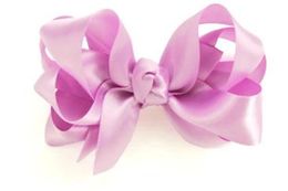 Accessories Custom Satin 3", 4.5 " bow without clip 150pcs