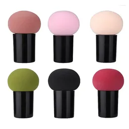 Makeup Sponges Round Head Small Mushroom Puff Sponge Tool Gourd Do Not Eat Powder Air Cushion BB And Wet Dual-use