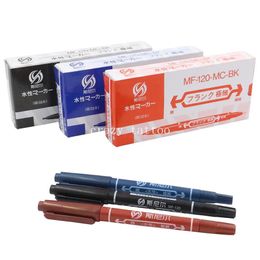 Machine 30pcs Tattoo Skin Marker Stencil Pen Assorted Tattoo Marking Pen Dual Tip Marker Piercing Black Blue Red Free Shipping