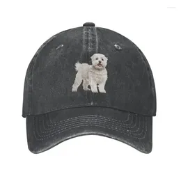 Ball Caps Fashion Cotton West Highland White Terrier Baseball Cap Men Women Adjustable Westie Dog Dad Hat Performance