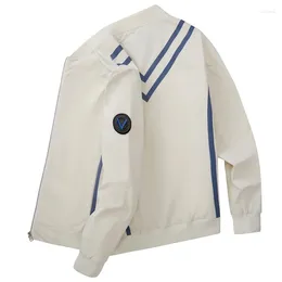 Men's Jackets 2024 Windbreaker Winter Baseball For Men Clothing Autumn Bomber Jacket Korean Luxury Coats
