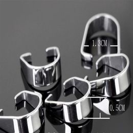 1000pcs 13mm buffing Stainless steel silver clasp&hooks Jewellery accessories DIY pendant257K