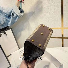 Bags top Leather Shopping Bags Designer Women's jumbo s Printed Diana Mini Tote Bags Hardware Bamboo Handles Female Shoulder Crossbody