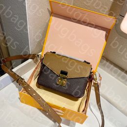 2023 High Quality New Two Color Patchwork Zipper Strap with Lock Designers Bags Shoulder Bags Mini Women Handbag Crossbody Fashion Shopping Bag