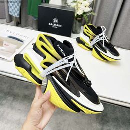 Absorbing Spacecraft Balmaiins Quality Mens Top Designer Unicorn Shoes Increase Sneaker Thick Sole Lace Up Couple Space Shock K5Z1