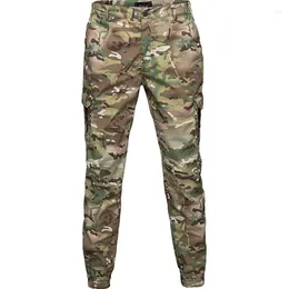 Men's Pants Tactical Camouflage Joggers Outdoor Ripstop Cargo Working Clothing Hiking Hunting Combat Streetwear Casual Trousers